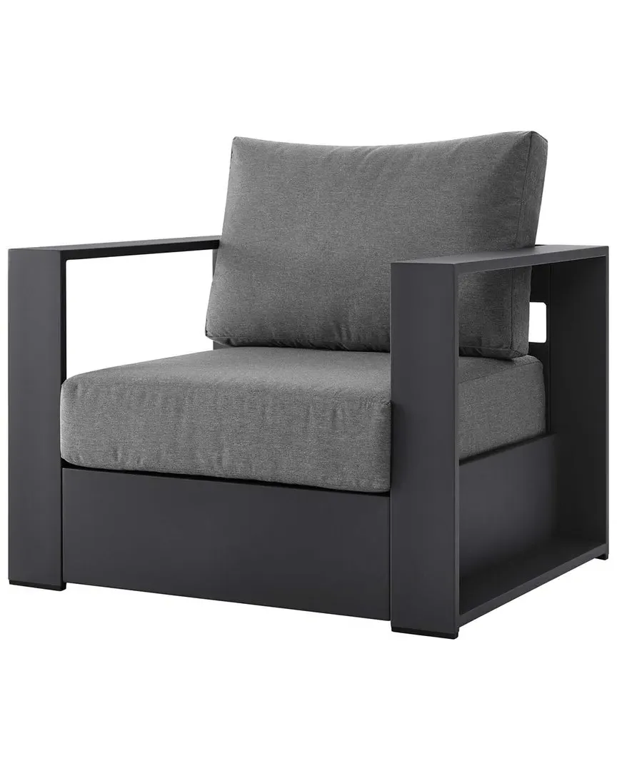 Tahoe Outdoor Armchair - Grey, Aluminum