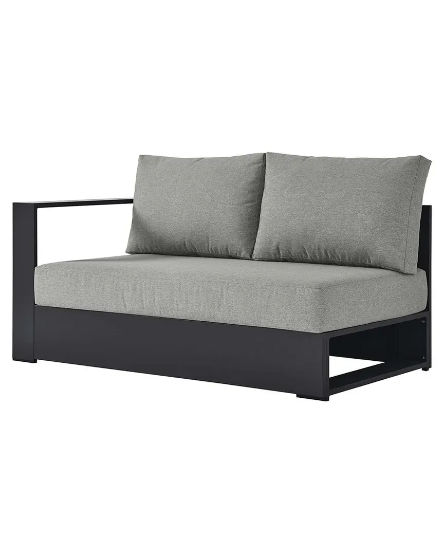 Tahoe Right-Facing Outdoor Patio Loveseat - Grey