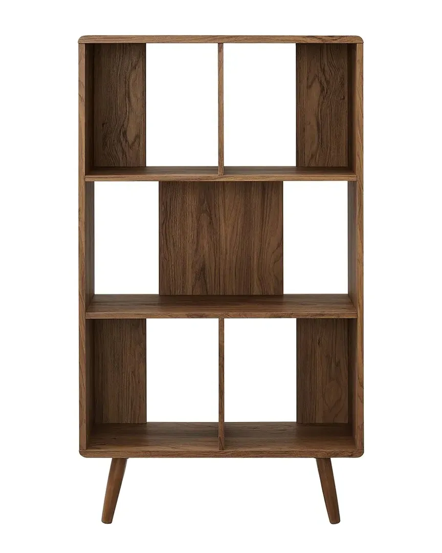 Transmit 5 Shelf Bookcase - Walnut image