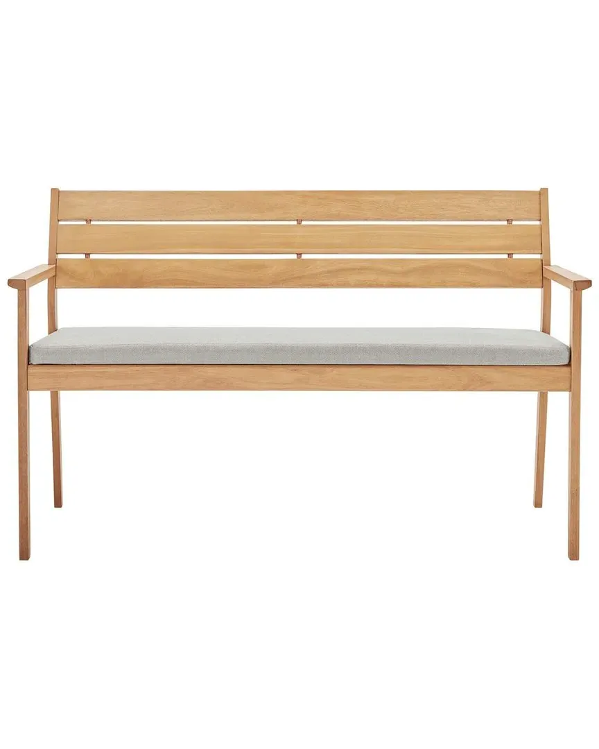 Viewscape Outdoor Patio 2-Seater Loveseat - Brown, Ash Wood image