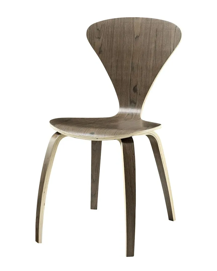 Vortex Dining Side Chair - Dark Walnut