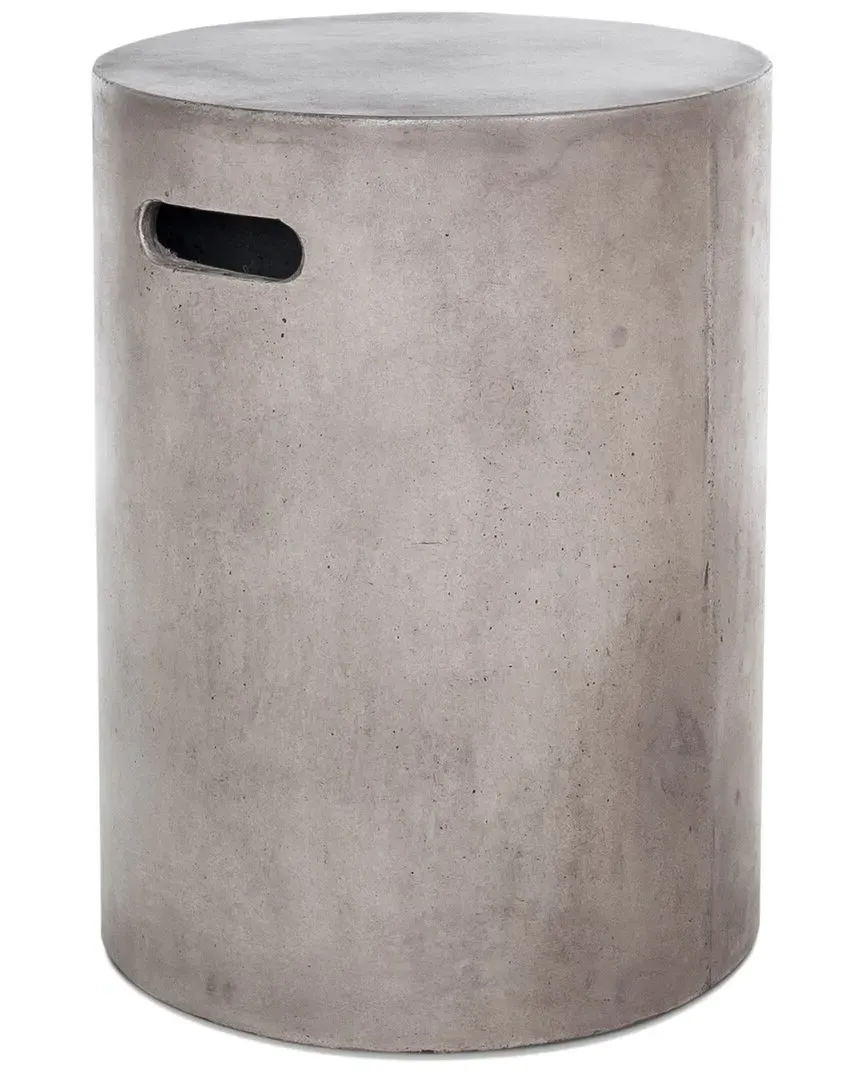 Cato Outdoor Stool - Grey, Concrete image