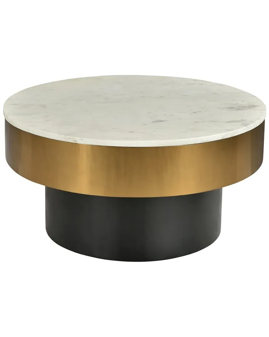 Dado Coffee Table - White, Marble image