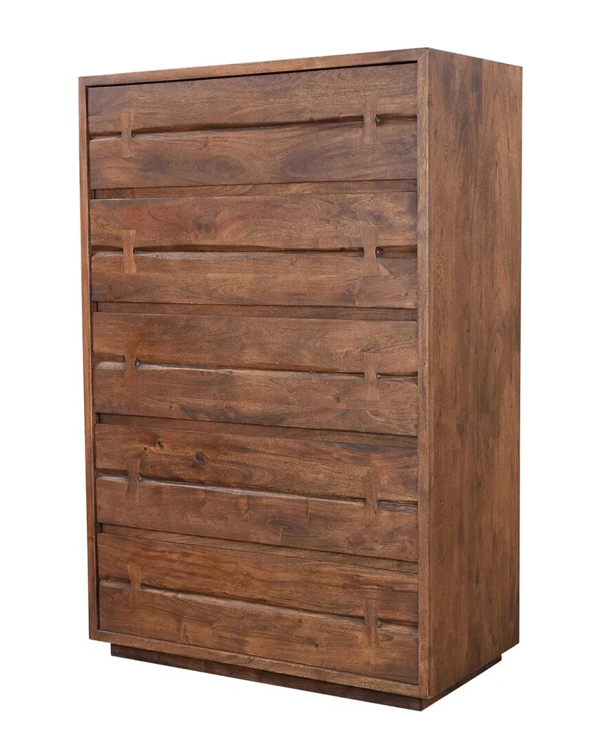 Madagascar Chest - Brown, Acacia Wood image