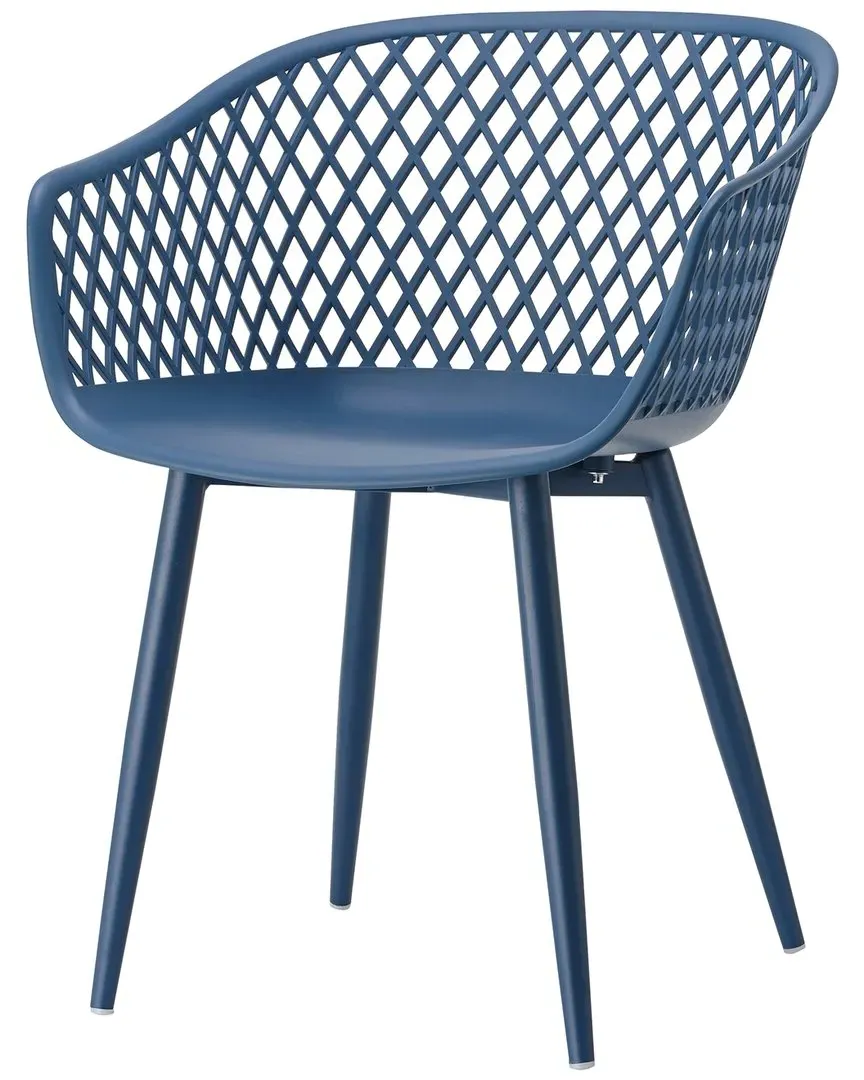 Piazza Outdoor Chair - Blue, Polypropylene image