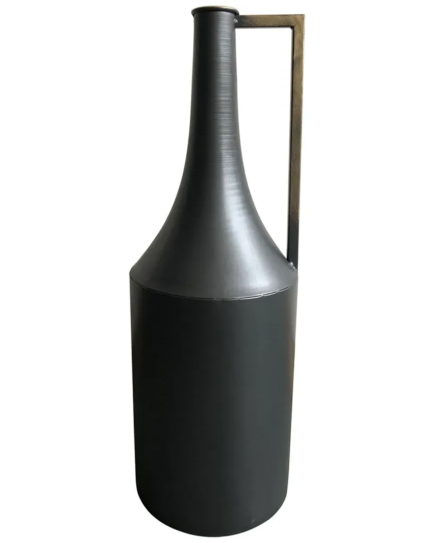 Primus Metal Vase - Black, Iron image