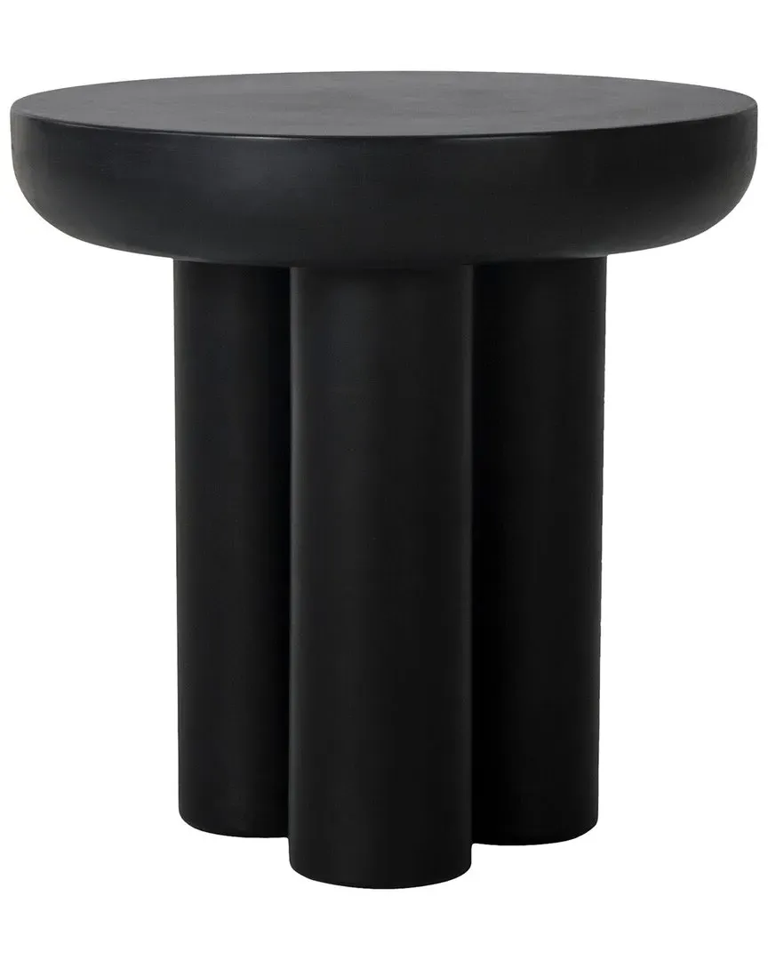 Rocca Side Table - Black, Concrete image