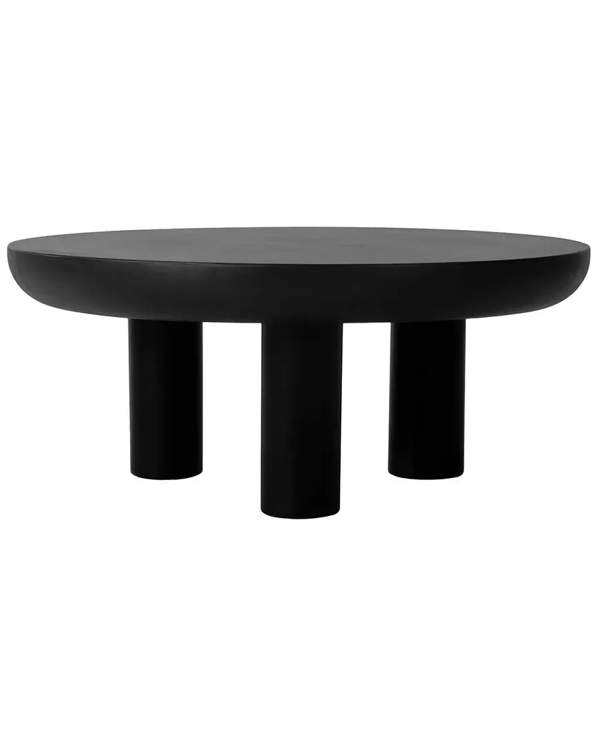 Rocca Square Coffee Table - Black, Concrete image