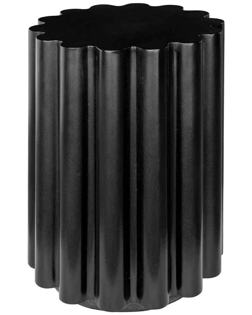 Taffy Accent Table - Black, Concrete image