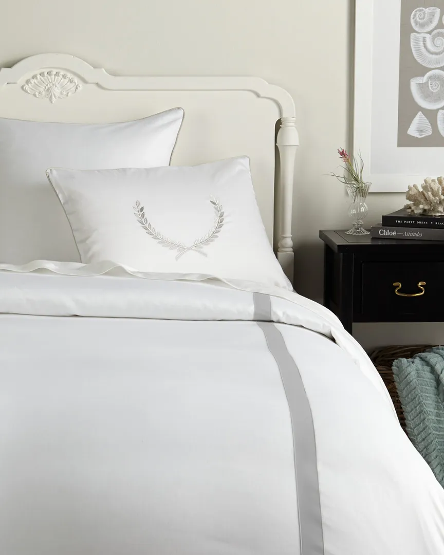 400TC Haute Hotel Duvet - White, Sateen Cotton