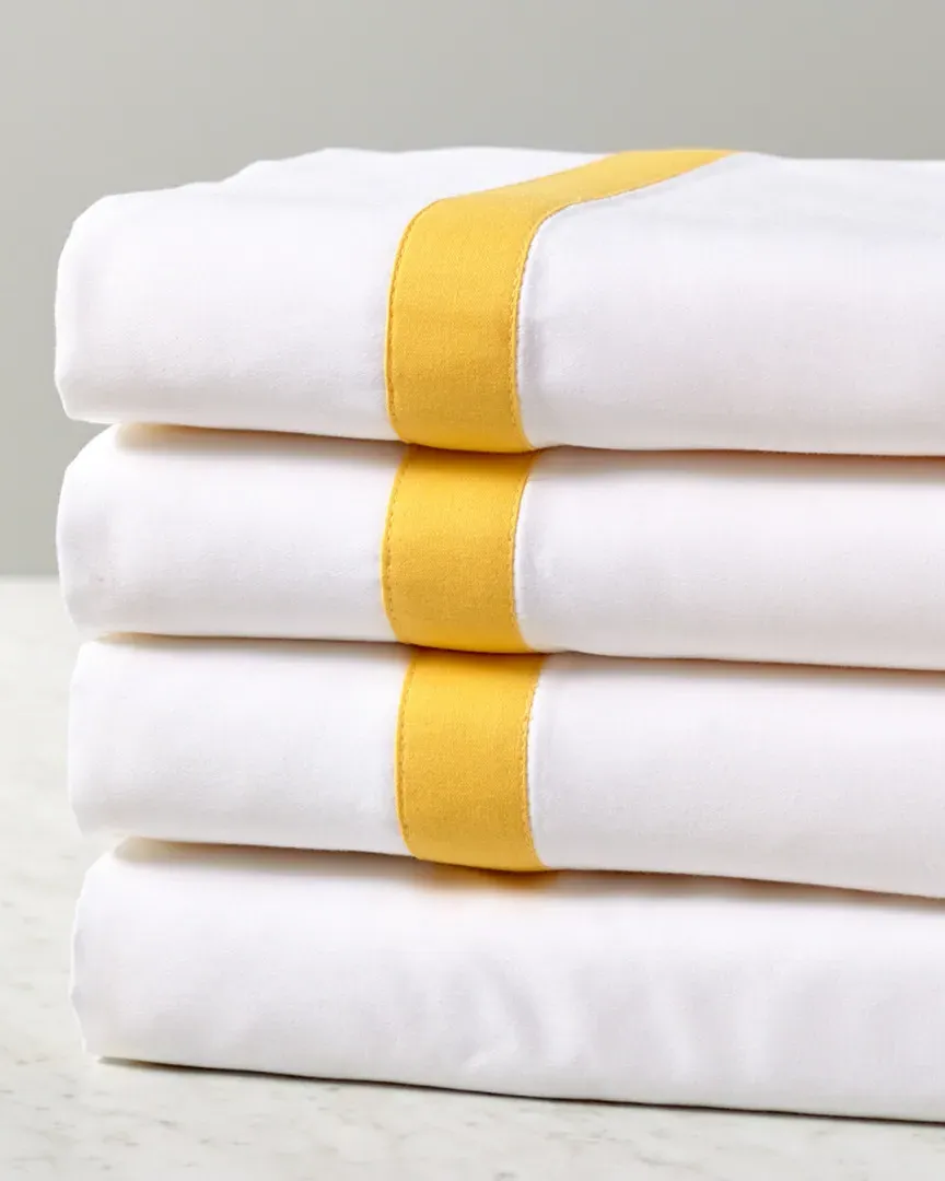400TC Haute Hotel Sheet Set - White, Sateen Cotton