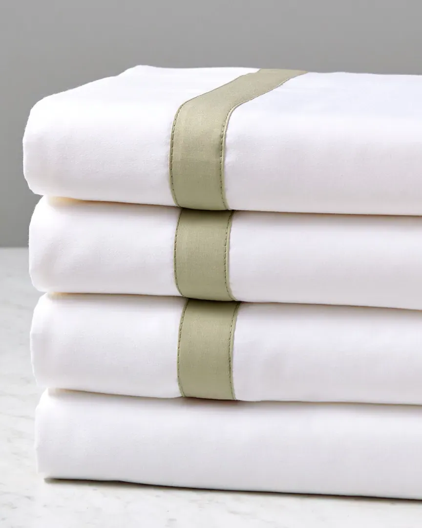 400TC Haute Hotel Sheet Set - White, Sateen Cotton