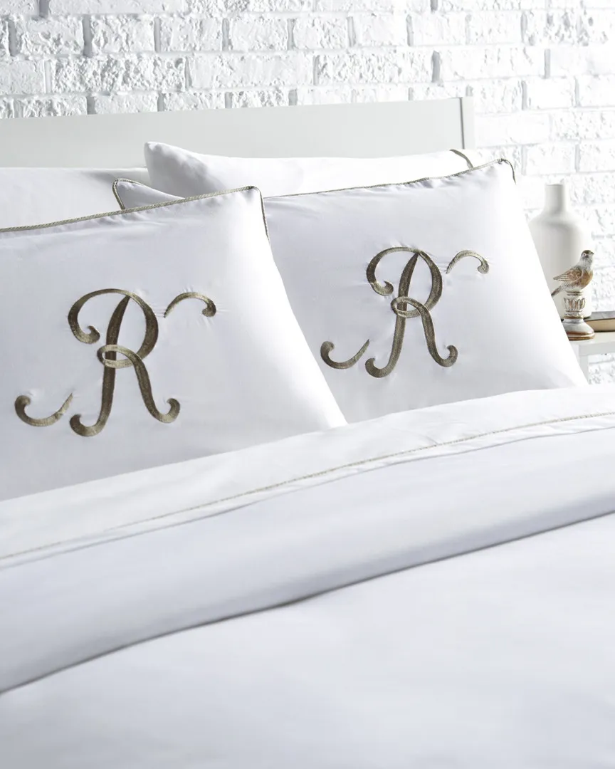 400TC King Duvet Set - White, Cotton image