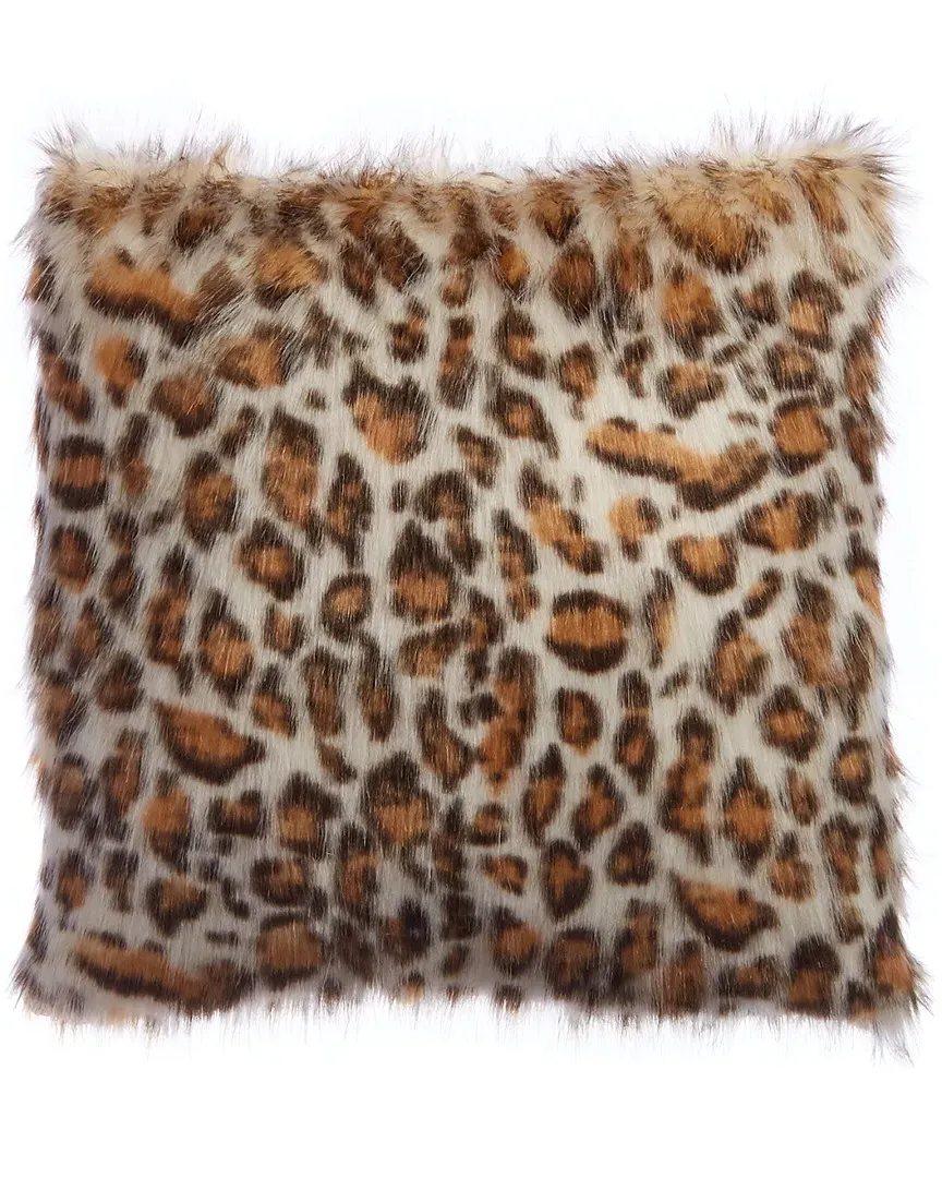 Oversized Throw Pillow - Pearl, Faux Fur