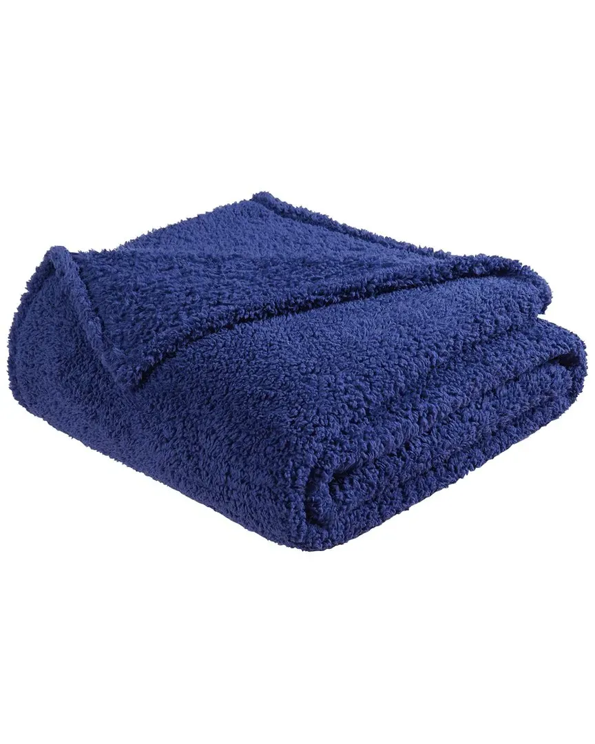 Cloud Sherpa Blanket - Navy image