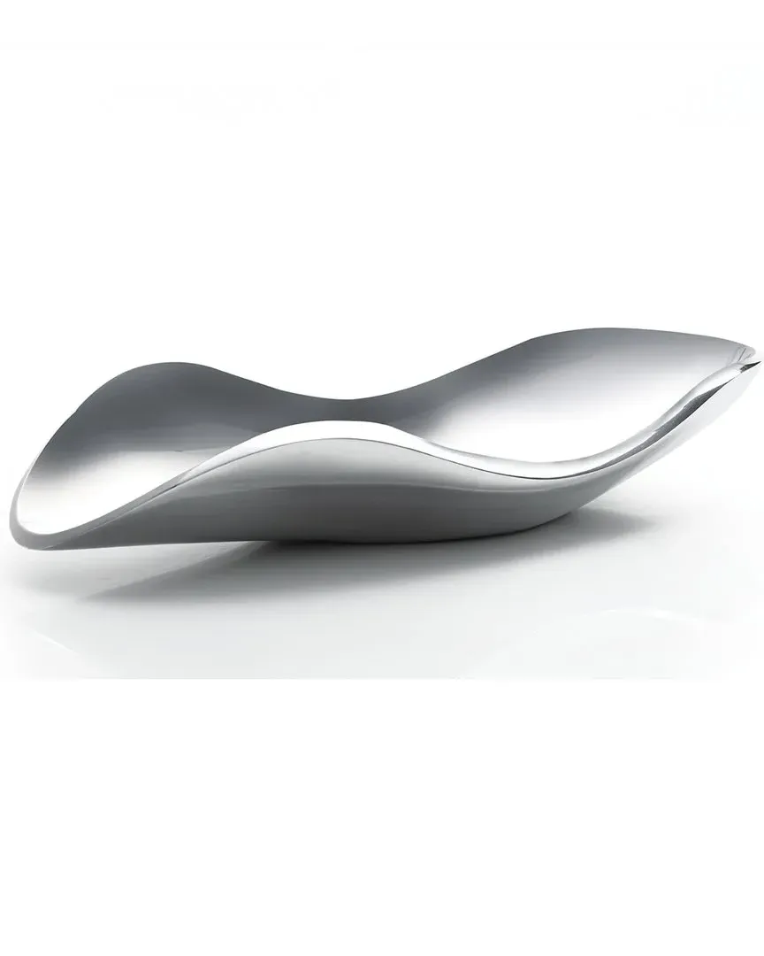 Bella Platter 18in - Silver, Nambe Alloy