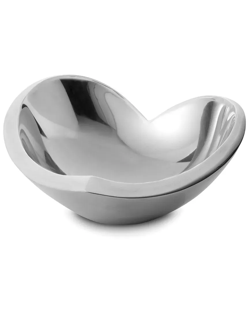 Love Bowl 8.5in - Silver, Alloy