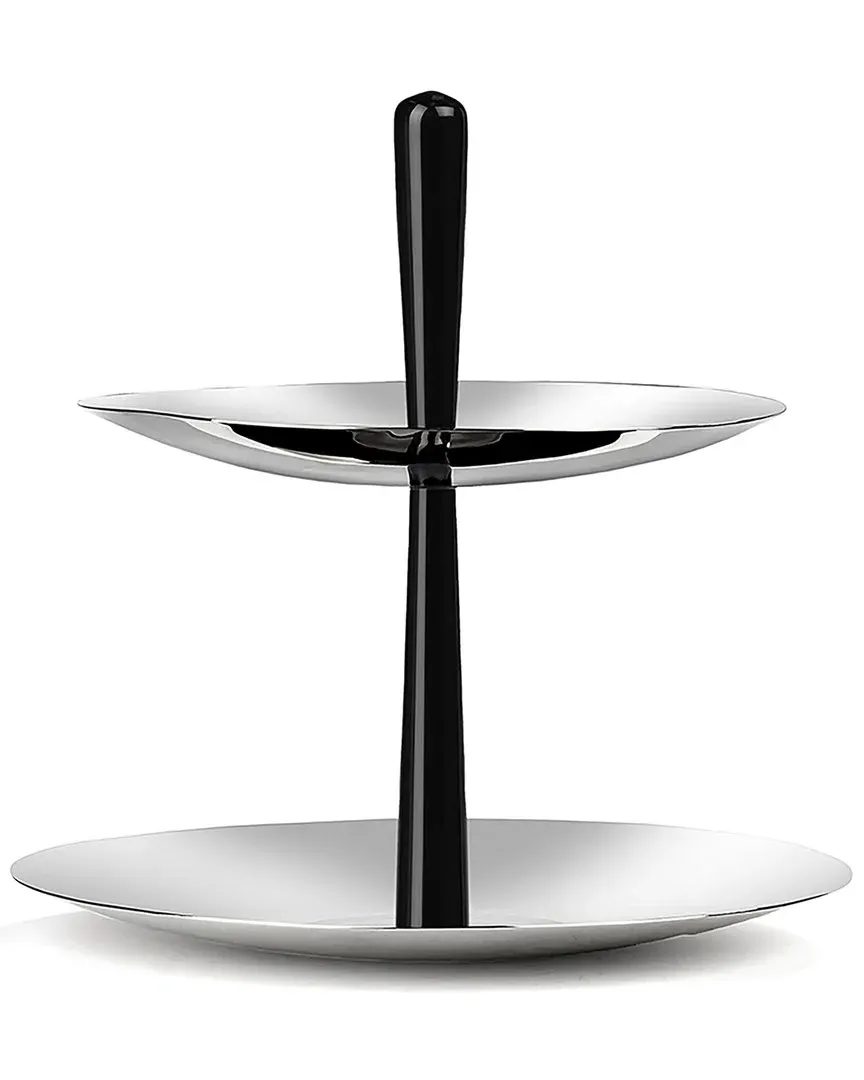 Nambé Circa Tiered Server - Silver, Stainless Steel image