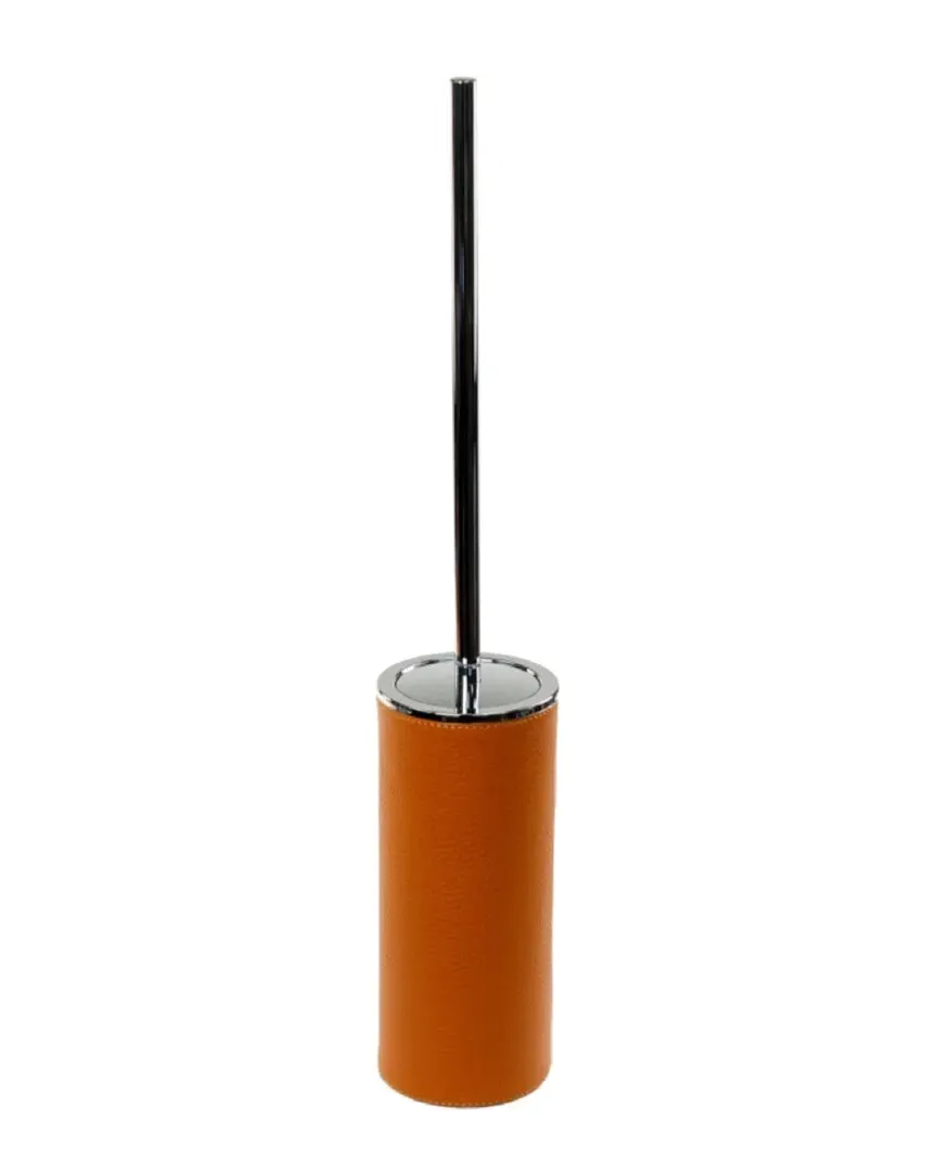 Free Standing Toilet Brush Holder - Orange, Thermoplastic