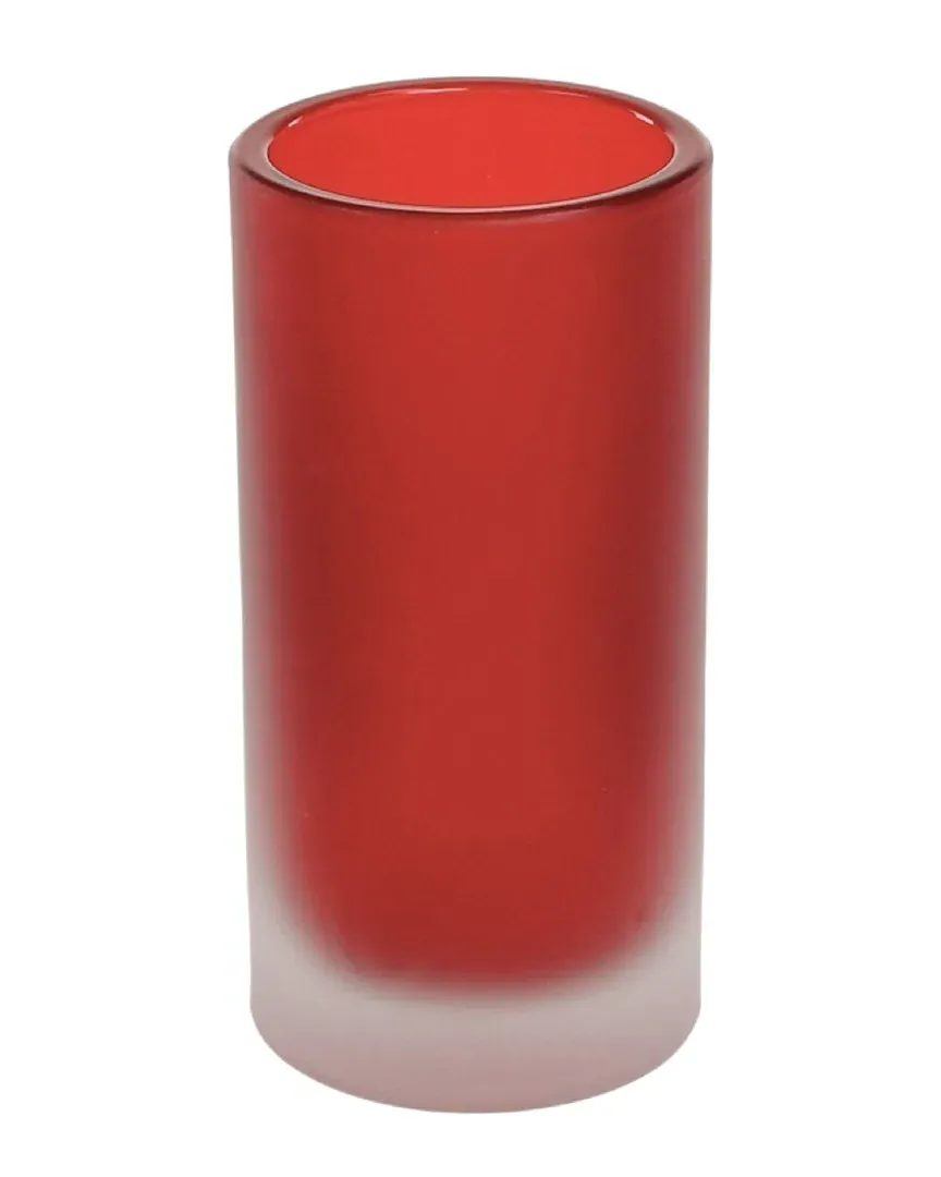 Glass Tumbler - Red