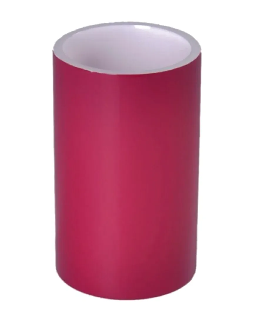 Ruby Round Toothbrush Holder - Red, Thermoplastic Resin