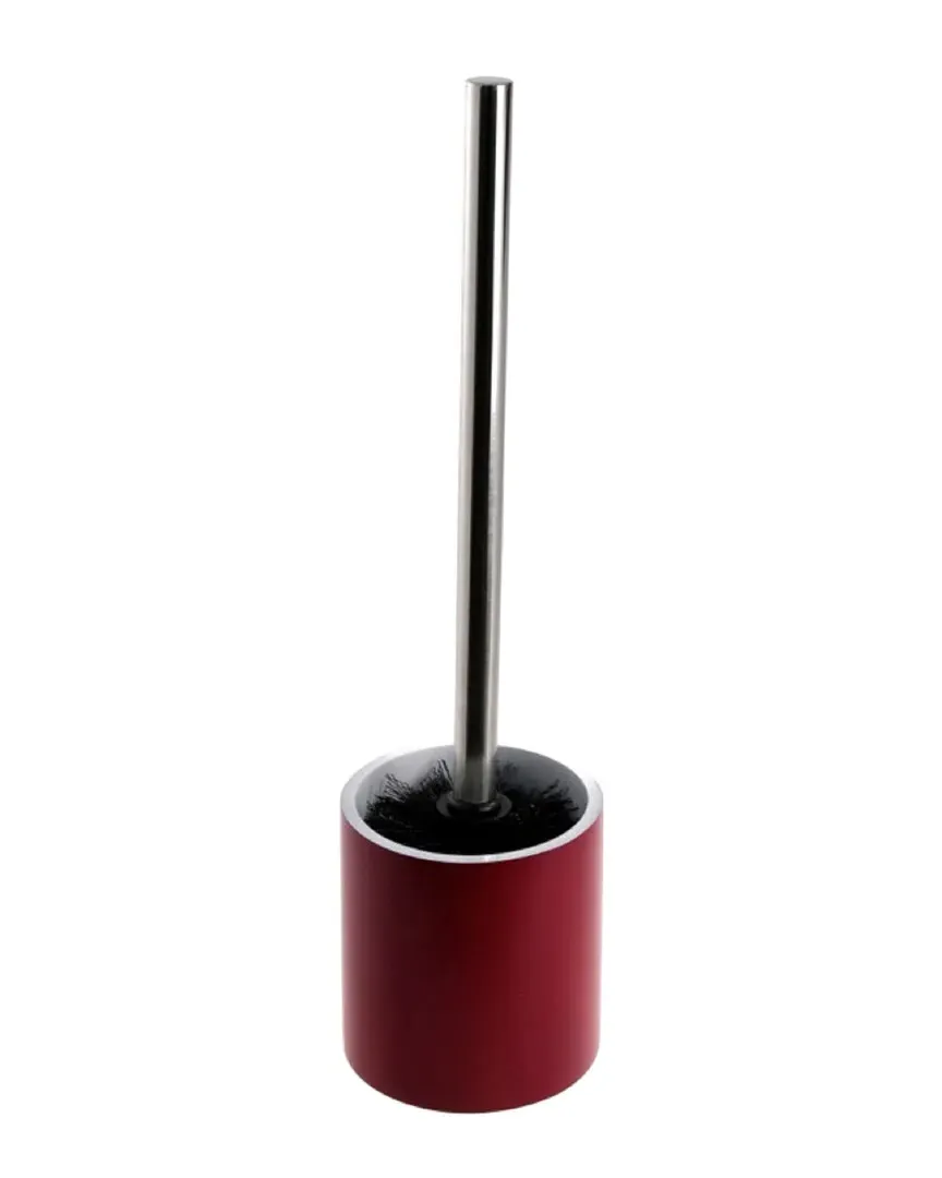 Ruby Steel Toilet Brush Holder - Red, Steel