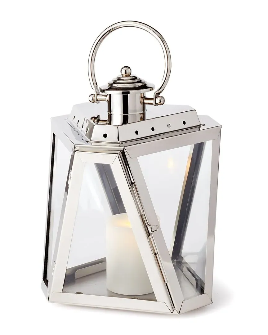 Adler Outdoor Lantern - Silver, Stainless Steel image
