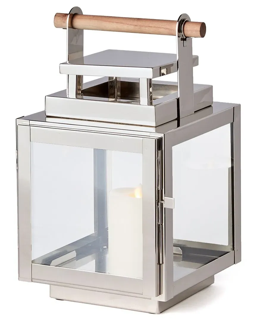Adwin Small Outdoor Lantern - Silver, Stainless Steel