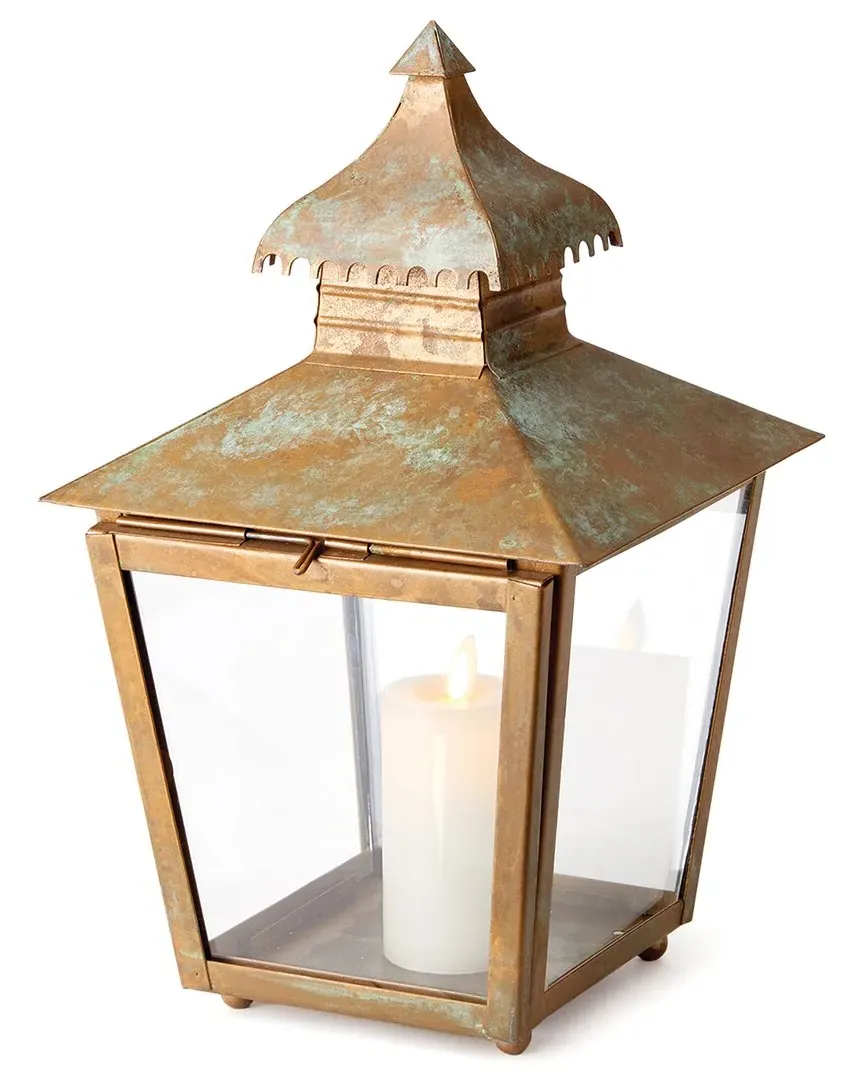 Anders Small Lantern - Brown, Iron image