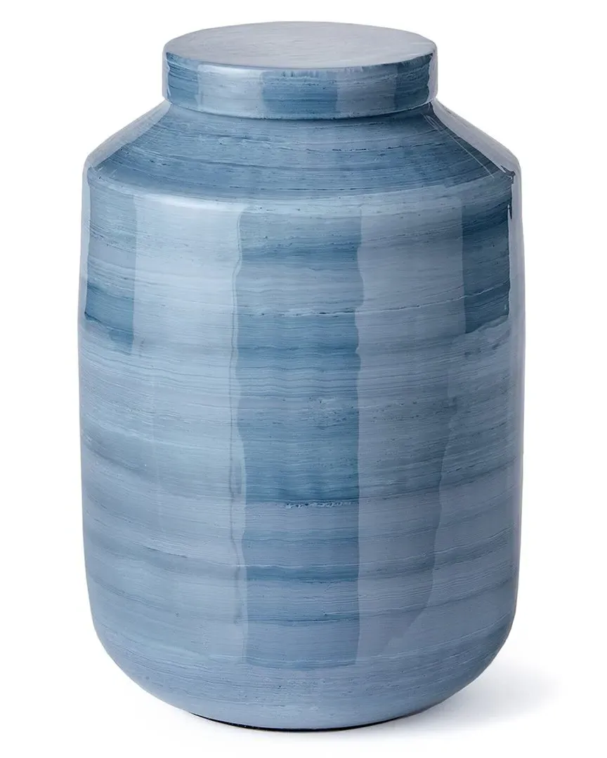 Andrey Small Ginger Jar - Blue, Iron image