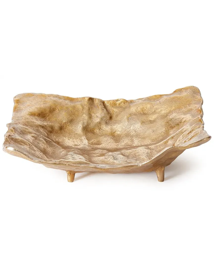 Arlene Large Decorative Tray - Gold, Aluminum image