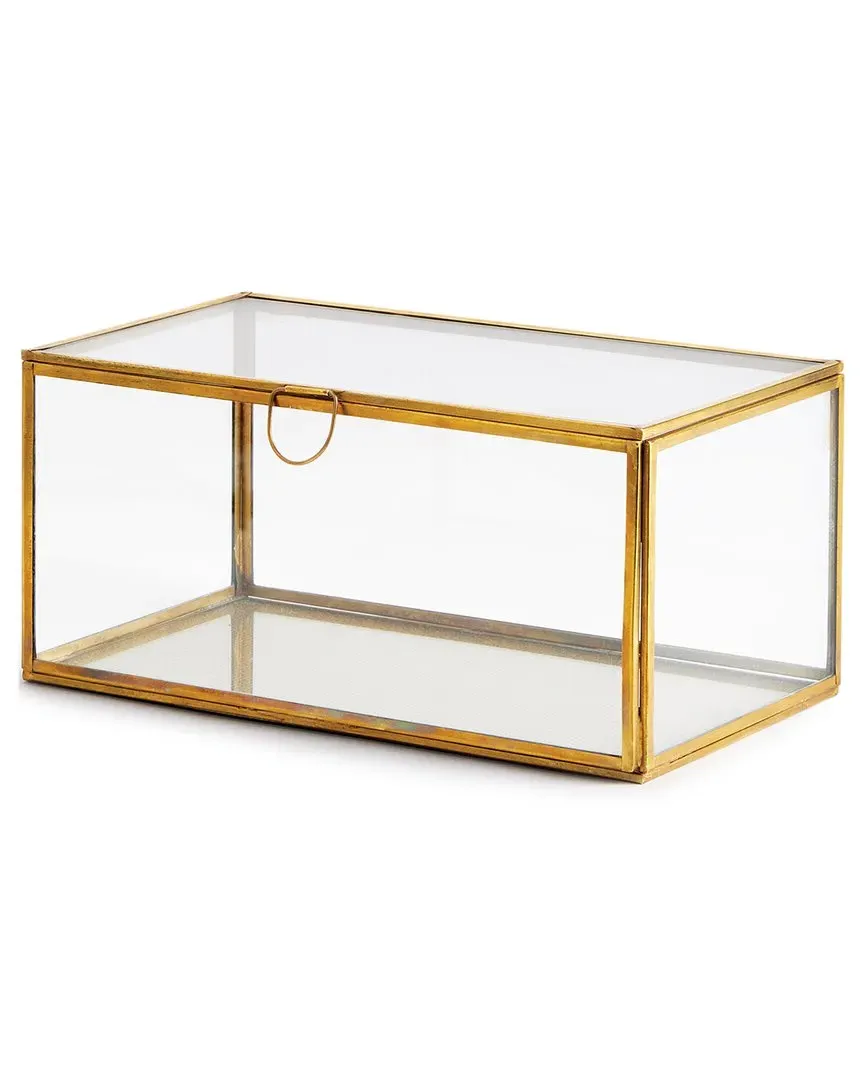 Arwen Rectangular Display Box - Brass image