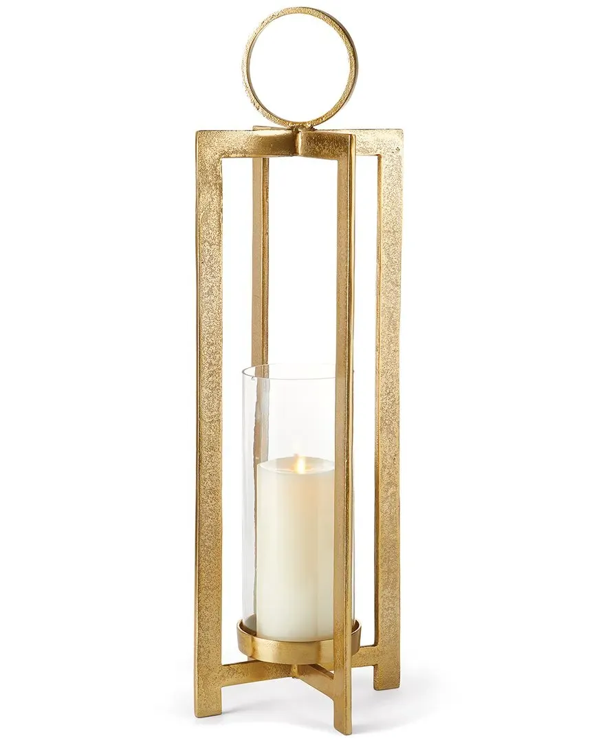 Asola Large Lantern - Gold, Aluminum image