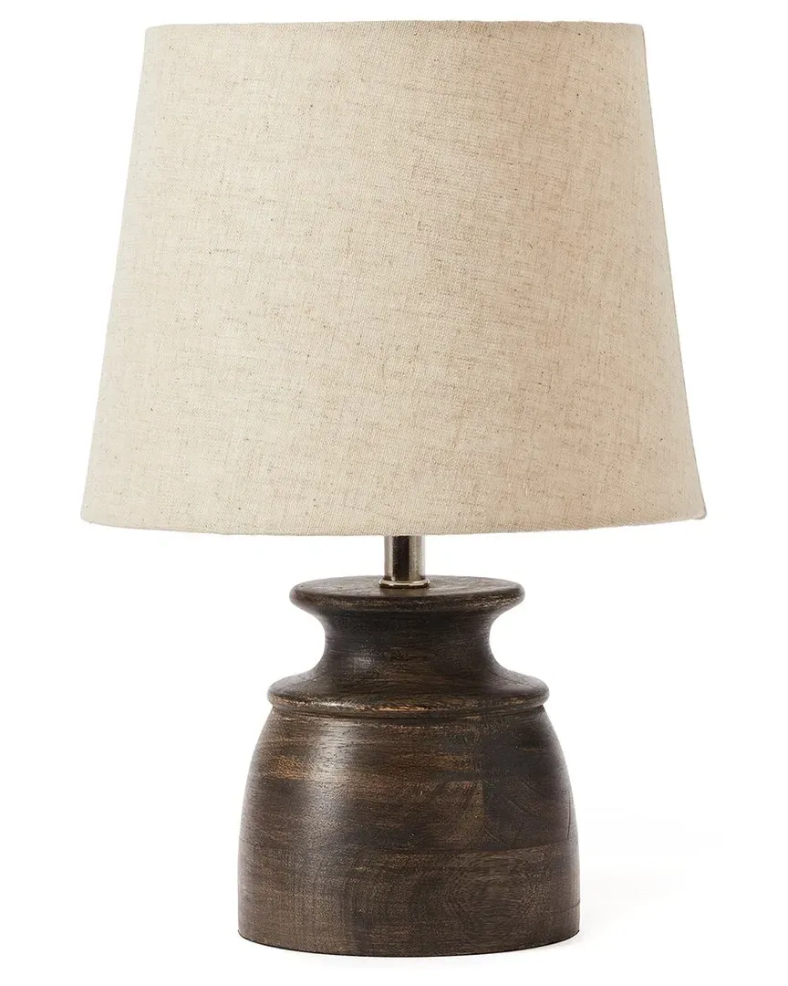 Benji Table Lamp - Black, Mango Wood image