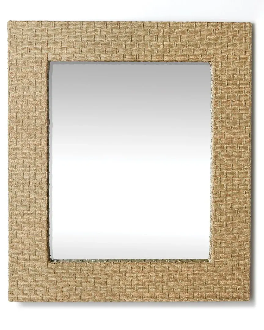 Brennan Mirror - Natural, Abaca Fiber image