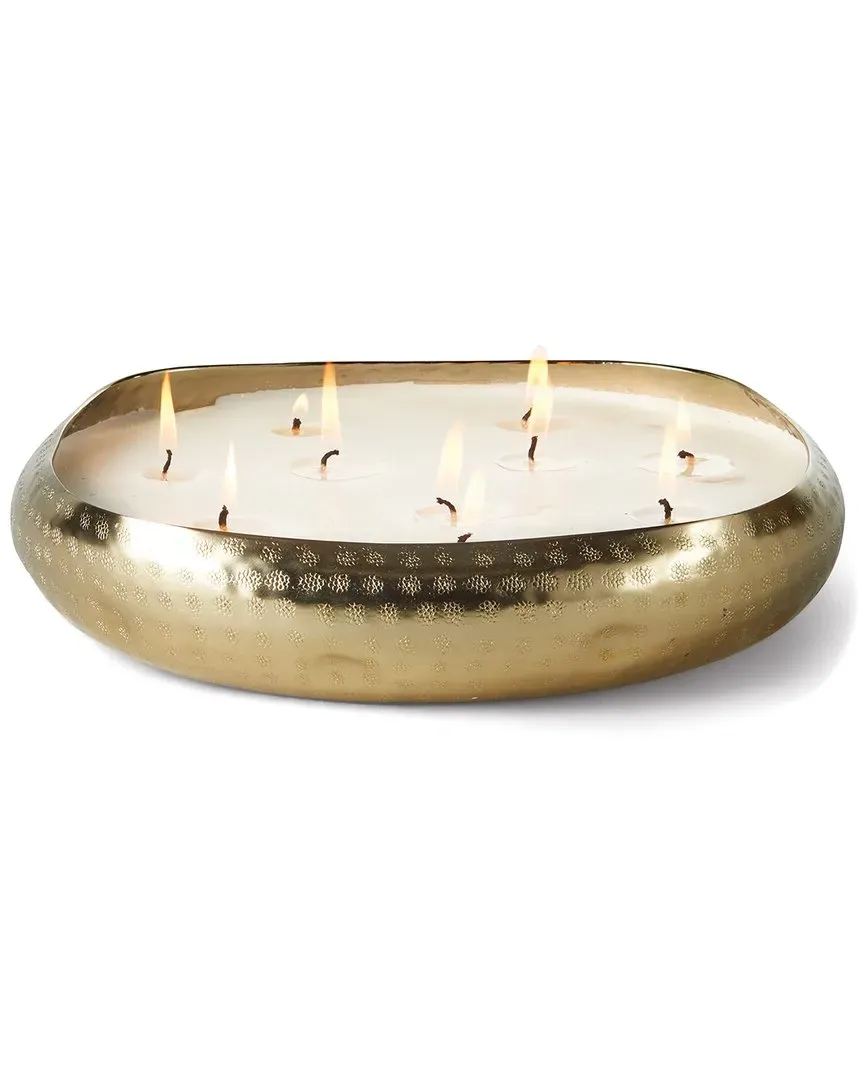 Cashmere 10-Wick Candle Tray - Gold, Aluminum image