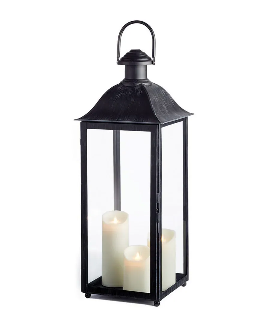 Coach House 30in Outdoor Lantern - Washed Black