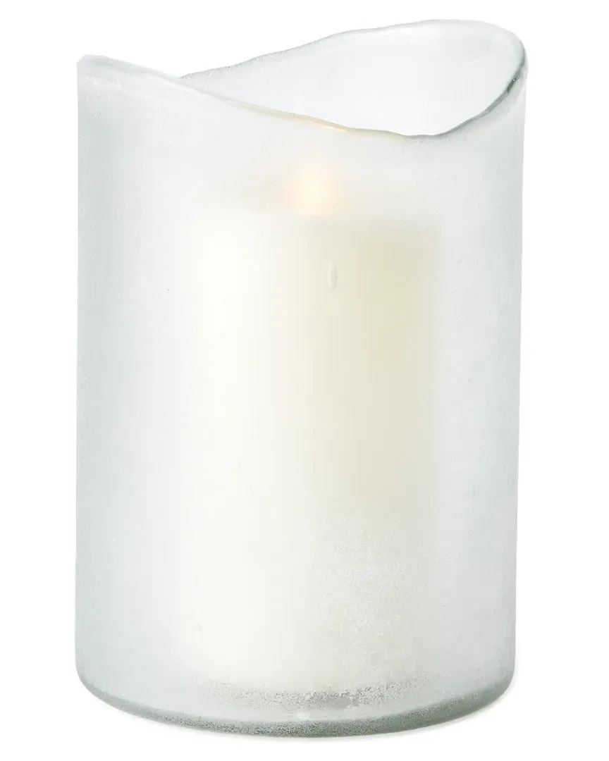 Davenport Large Hurricane - White, Glass image