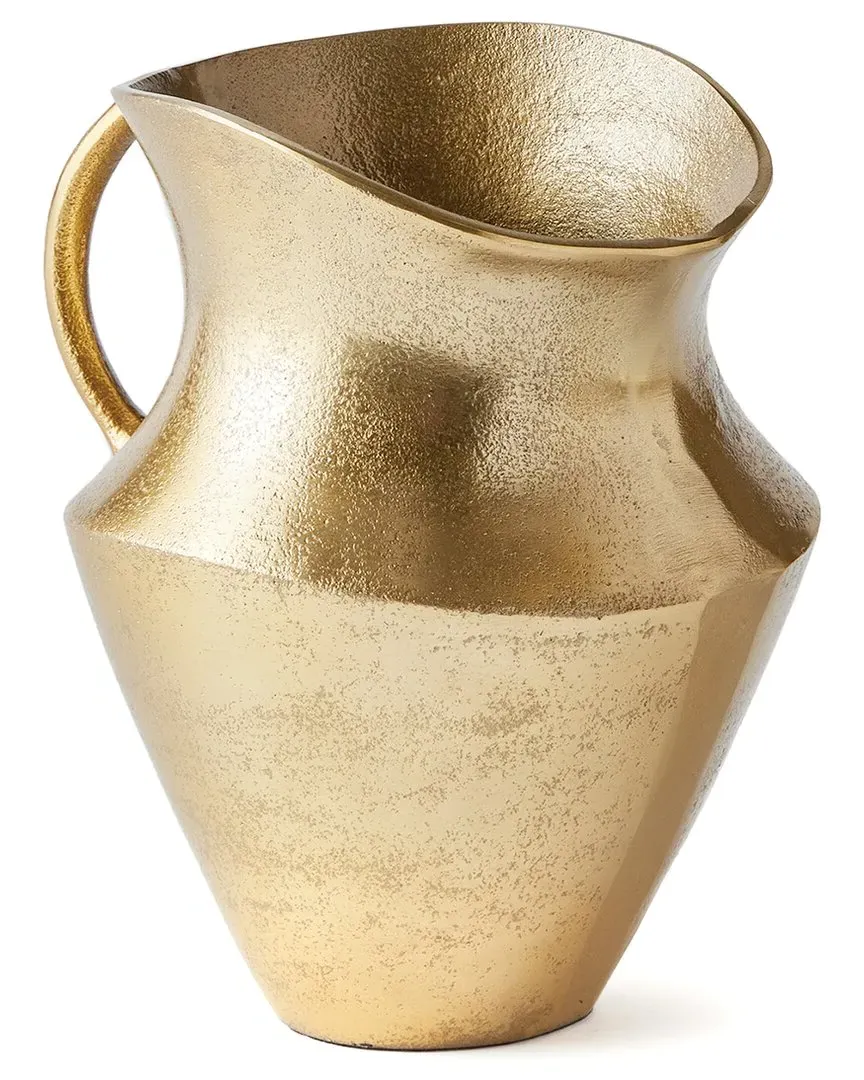 Elaina Medium Decorative Pitcher - Gold, Aluminum image