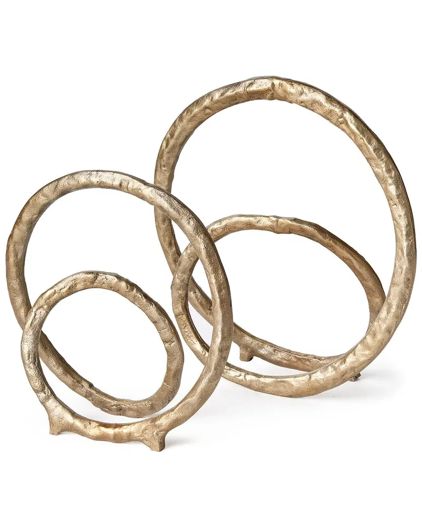 Eldon Set of 2 Sculptures - Gold, Aluminum image