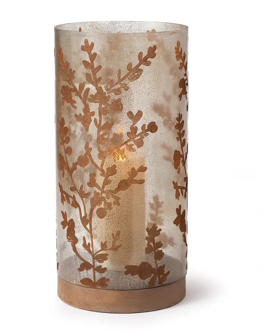 Eliza Hurricane Candle Holder - Antique Clear, Glass image