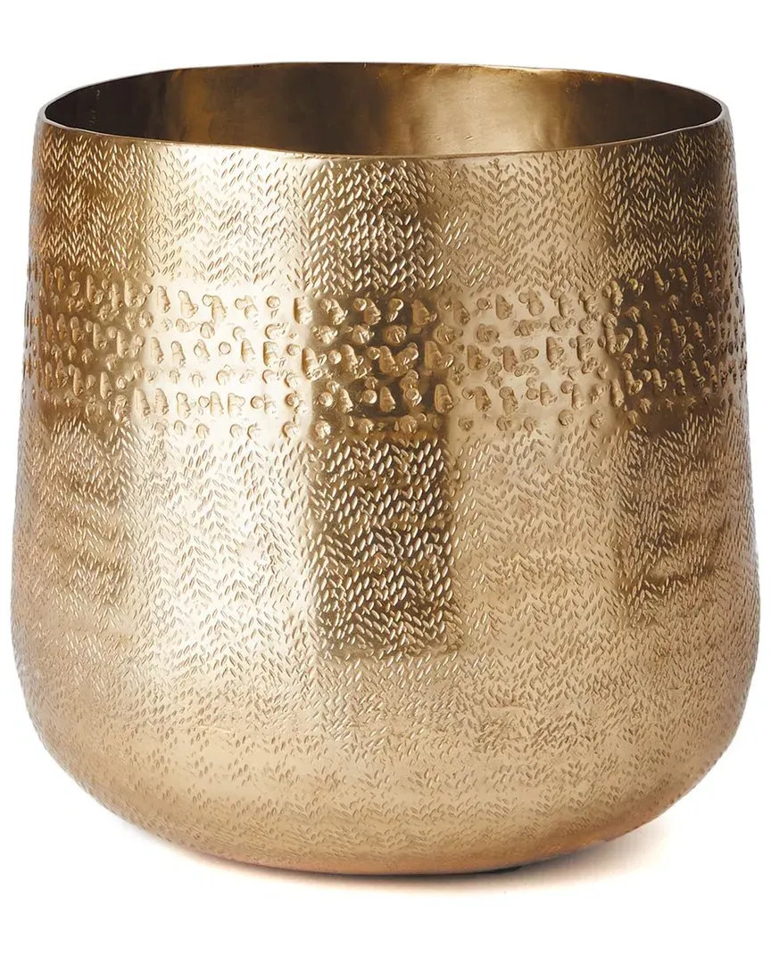 Emberlynn Small Cachepot - Gold, Aluminum image