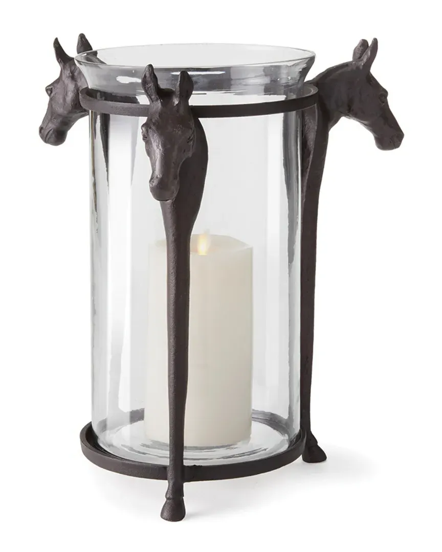 Equas Hurricane Candle Holder - Black, Aluminum image