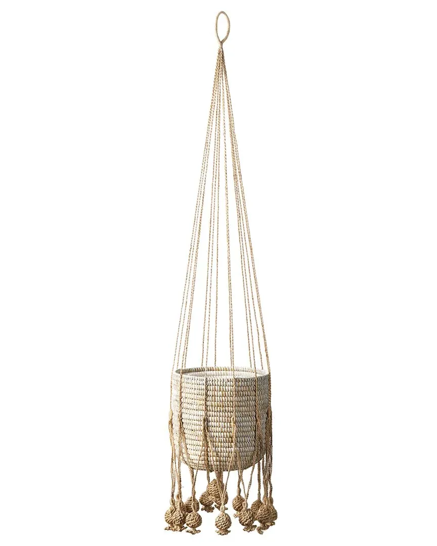 Gaia Hanging Basket - Natural, Jute image