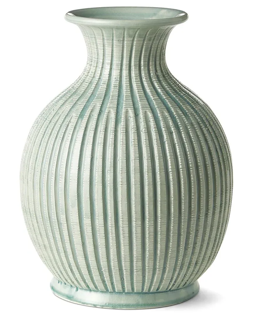 Graffio Vase - Celadon, Ceramic