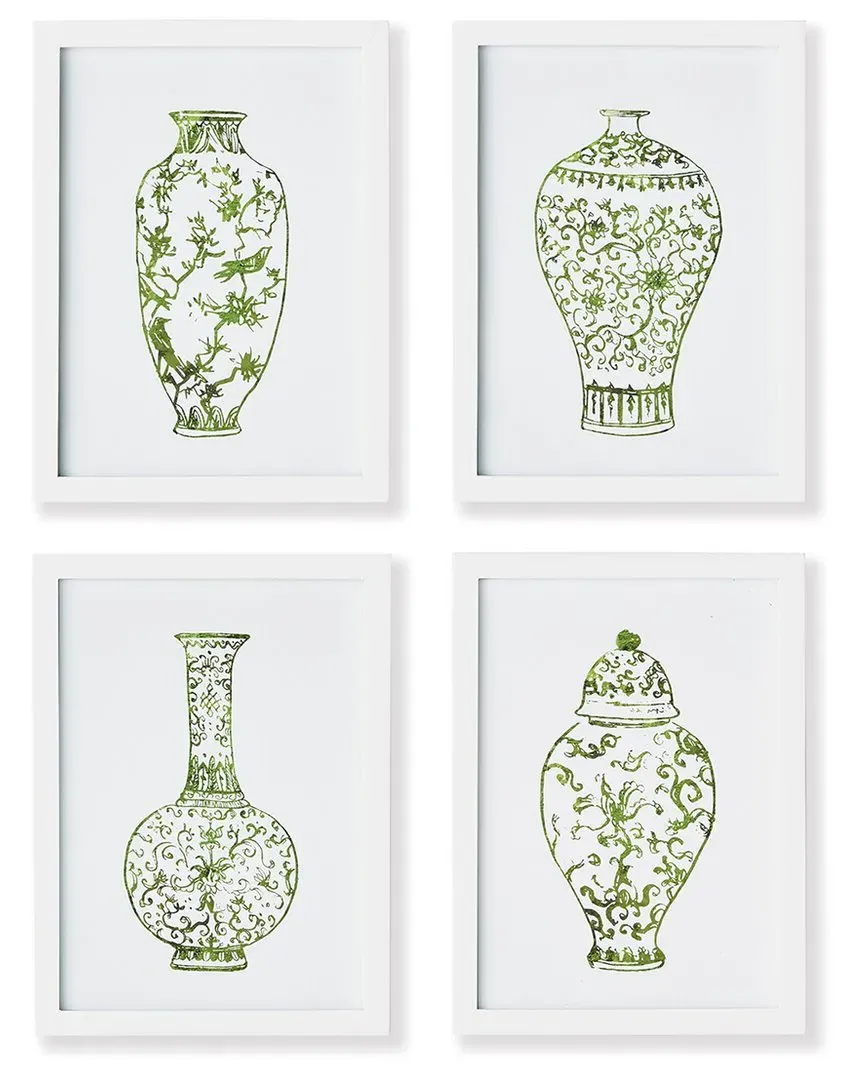 Imperial Petite Print Set of 4 - Green image