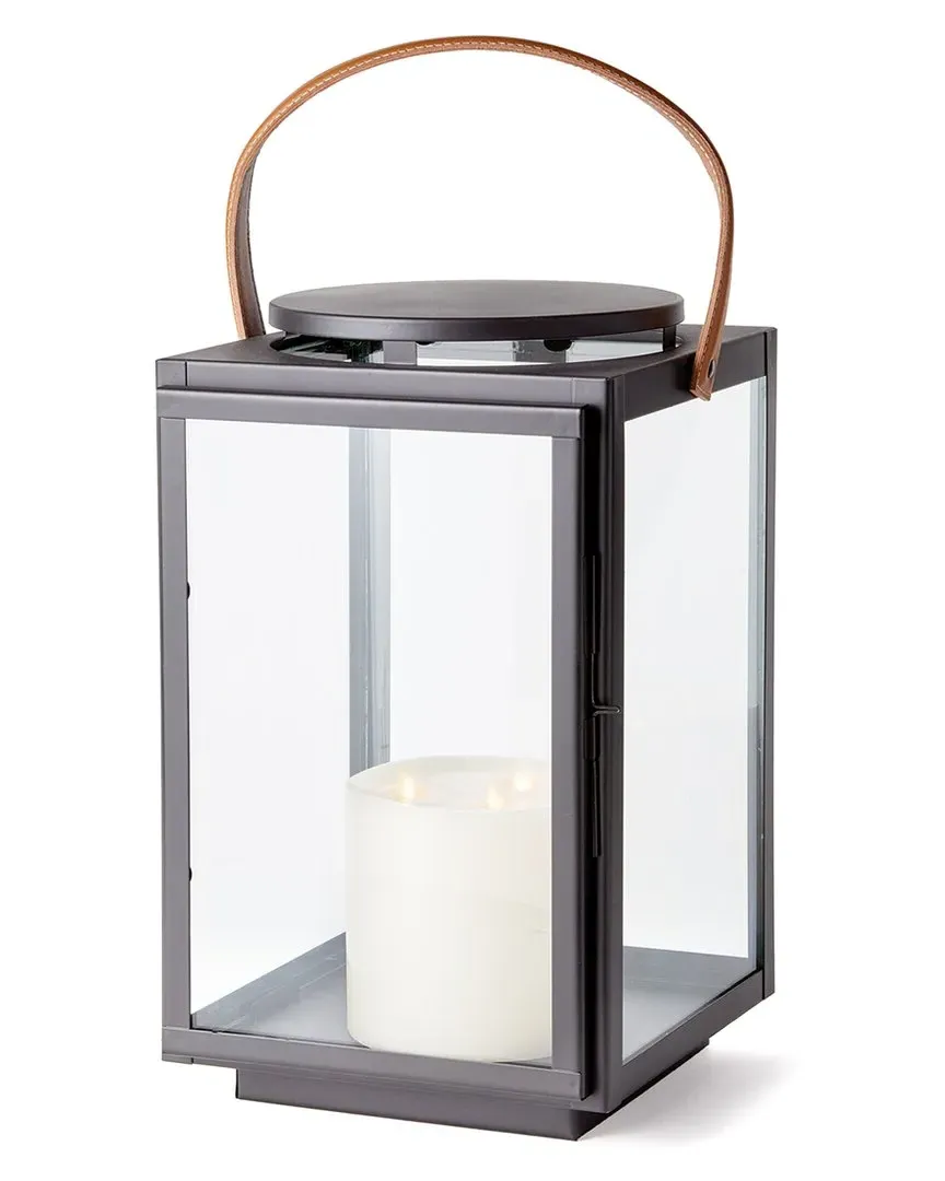 Jennings Large Lantern - Black, Iron