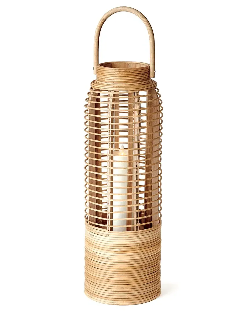 Keaton Small Lantern - Natural, Rattan image