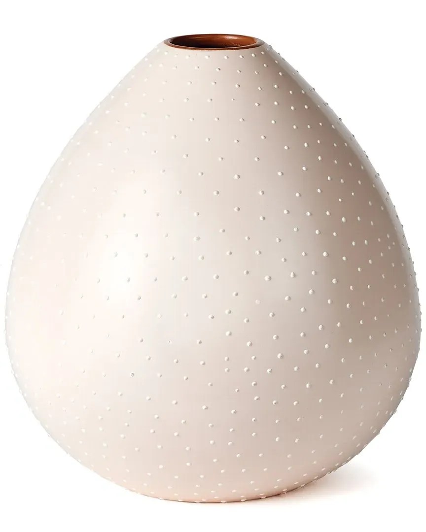 Keyla Large Vase - Ecru, Ceramic image