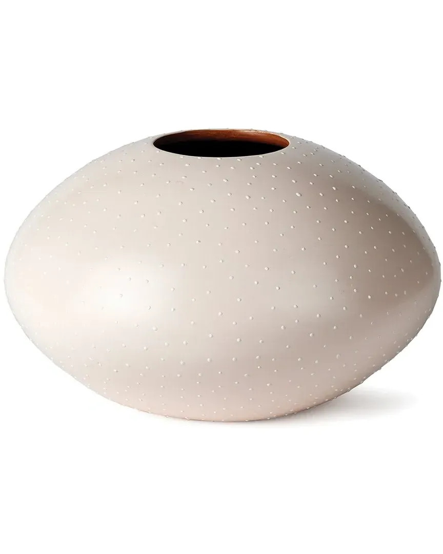 Keyla Medium Vase - Ecru, Ceramic image